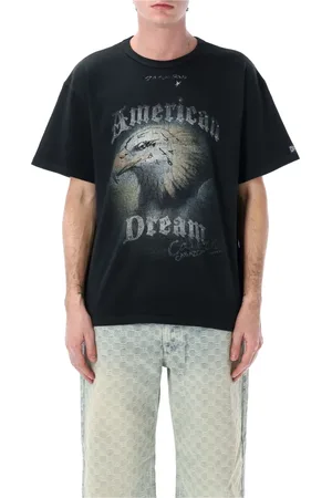 MISBHV Hombre, Camisetas, Negro, Talla: L