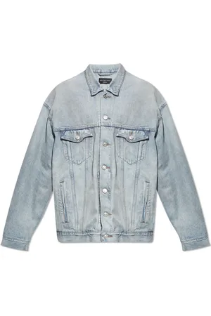 Balenciaga Hombre, Chaquetas, Azul, Talla: M