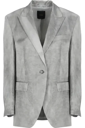 Pinko Mujer, Chaquetas, Gris, Talla: 2XS