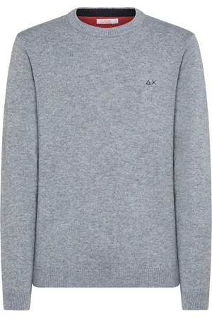 sun68 Hombre, Jerseys, Gris, Talla: S