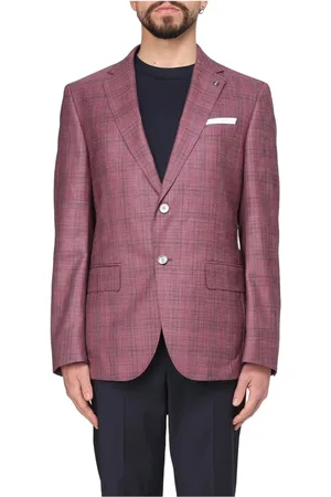 HUGO BOSS Hombre, Chaquetas, Rojo, Talla: XL