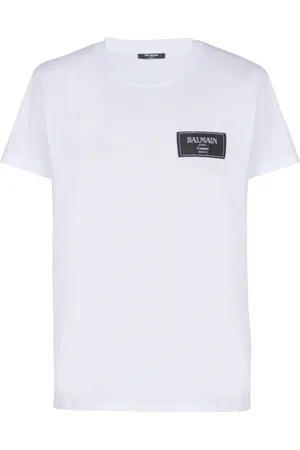 Balmain Hombre, Camisetas, Blanco, Talla: L