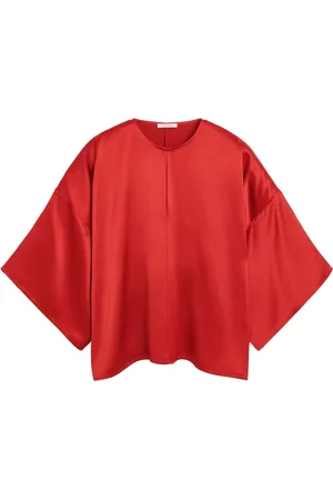 By Malene Birger Mujer, Blusas y Camisas, Rojo, Talla: XL