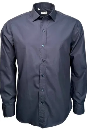 SALVATORE PICCOLO Hombre, Camisas, Azul, Talla: L