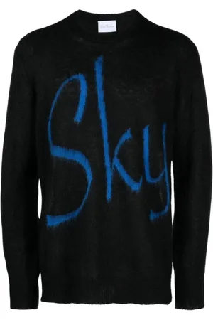 BLUE SKY INN Hombre, Sudaderas, Negro, Talla: S