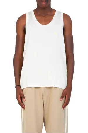 adidas Hombre, Camisetas, Blanco, Talla: M