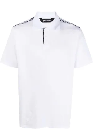 Roberto Cavalli Hombre, Camisetas, Blanco, Talla: M