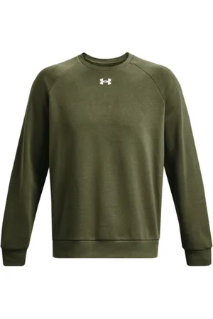 Under Armour Hombre, Sudaderas, Verde, Talla: M