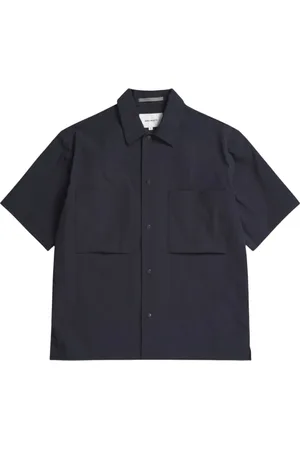 Norse projects Hombre, Camisas, Azul, Talla: XS
