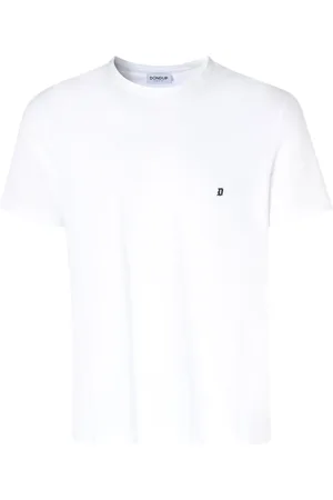 Dondup Hombre, Camisetas, Blanco, Talla: L
