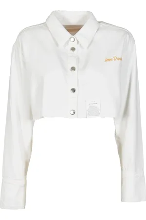 Icon Denim Mujer, Blusas y Camisas, Blanco, Talla: XS