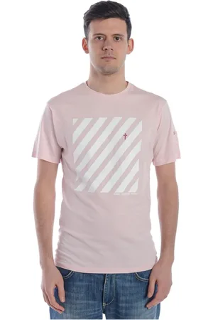 D.A. Daniele Alessandrini Hombre, Camisetas, Rosa, Talla: L