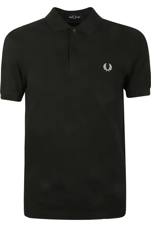Fred Perry Hombre, Camisetas, Verde, Talla: 2XL