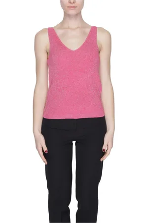 VERO MODA Mujer, Camisetas, Rosa, Talla: L