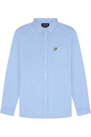 Lyle & Scott Hombre, Camisas, Azul, Talla: M