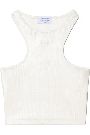 OFF-WHITE Mujer, Camisetas, Gris, Talla: M