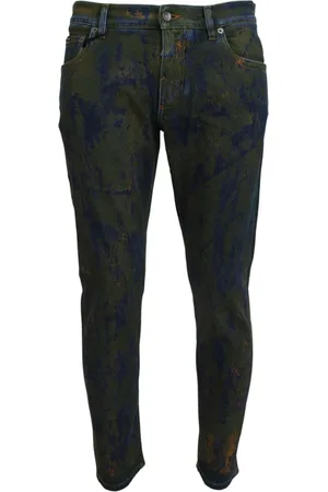 Dolce & Gabbana Hombre, Vaqueros, Verde, Talla: XL