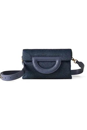 Borbonese Mujer, Bolsos, Azul, Talla: ONE Size