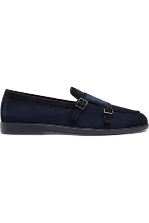 santoni Hombre, Zapatos, Azul, Talla: 45 1/2 EU