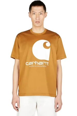 Carhartt Hombre, Camisetas, Marrón, Talla: M