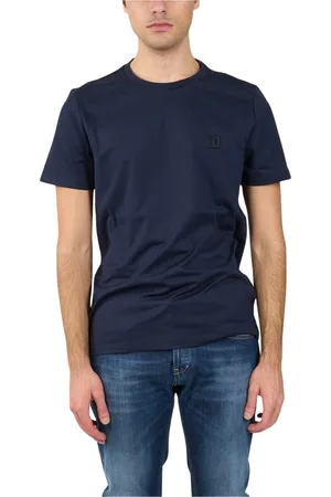 Dondup Hombre, Camisetas, Azul, Talla: S