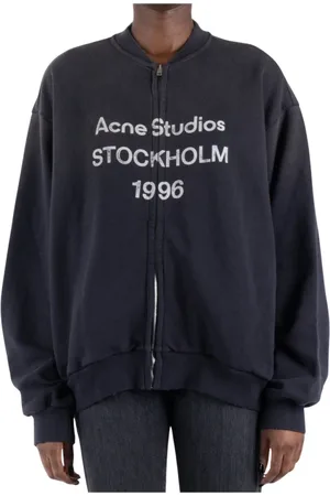Acne Studios Mujer, Sudaderas, Negro, Talla: M
