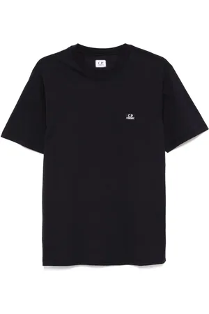 C.P. Company Hombre, Camisetas, Azul, Talla: L