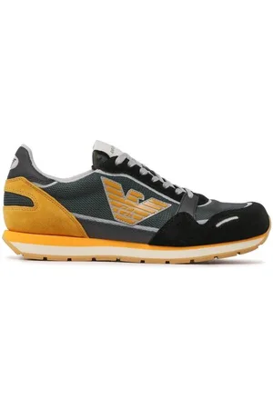 Emporio Armani Hombre, Zapatos, Negro, Talla: 43 EU