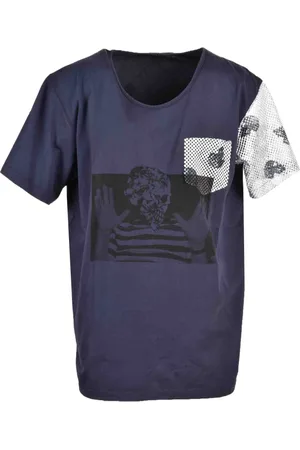 GABRIELE PASINI Hombre, Camisetas, Azul, Talla: M