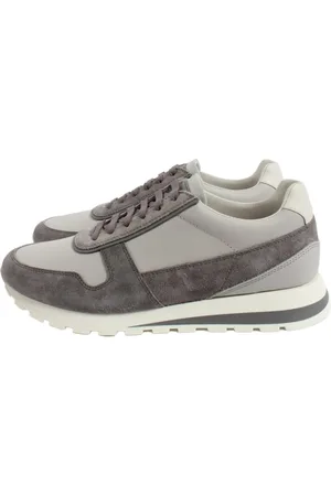 Brunello Cucinelli Hombre, Zapatos, Gris, Talla: 43 EU