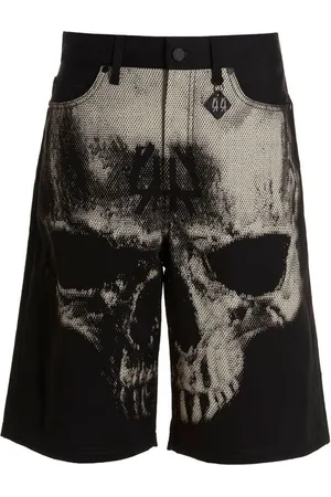 44 Label Group Hombre, Pantalones cortos, Negro, Talla: XL