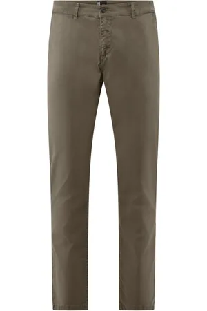 Bomboogie Hombre, Pantalones, Gris, Talla: W38