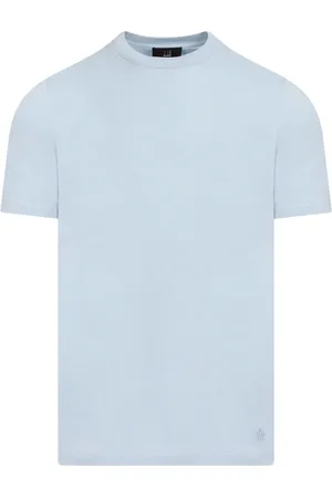 Dunhill Hombre, Camisetas, Azul, Talla: S