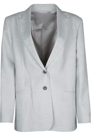 Calvin Klein Mujer, Chaquetas, Gris, Talla: S