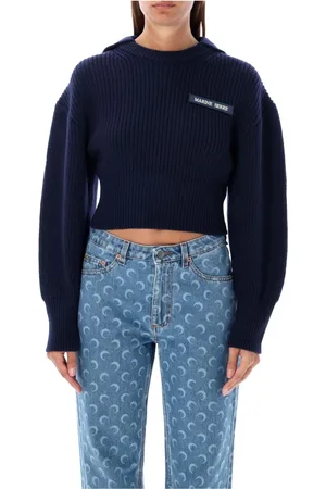 Marine Serre Mujer, Jerseys, Azul, Talla: M