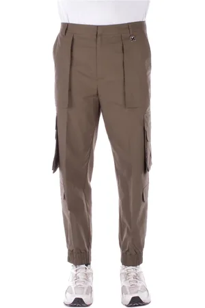 John Richmond Hombre, Pantalones, Verde, Talla: L