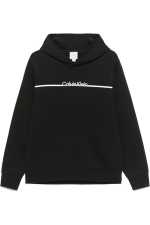 Calvin Klein Hombre, Sudaderas, Negro, Talla: L