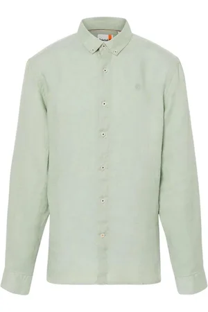 Timberland Hombre, Camisas, Verde, Talla: M