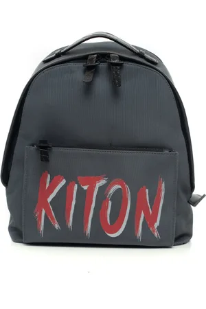 Kiton Hombre, Bolsos, Gris, Talla: ONE Size