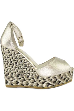 Espadrilles Mujer, Zapatos, Amarillo, Talla: 36 EU