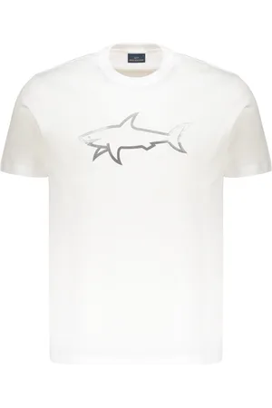 Paul & Shark Hombre, Camisetas, Blanco, Talla: L