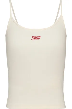 Tommy Hilfiger Mujer, Camisetas, Blanco, Talla: L