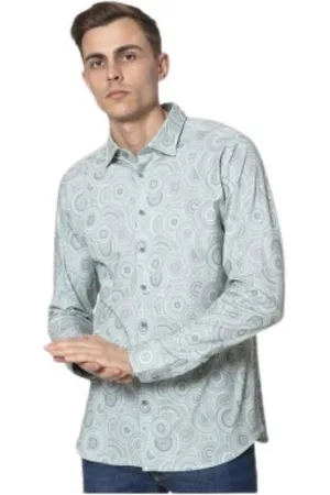 DESOTO Hombre, Camisas, Azul, Talla: L