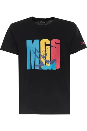 MCS Hombre, Camisetas, Negro, Talla: L