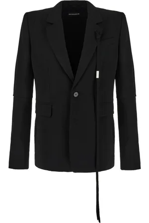 ANN DEMEULEMEESTER Hombre, Chaquetas, Negro, Talla: XL