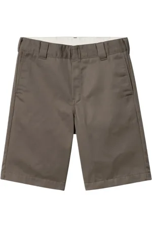 Carhartt Hombre, Pantalones cortos, Gris, Talla: W32