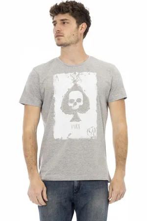 Trussardi Hombre, Camisetas, Gris, Talla: 2XL