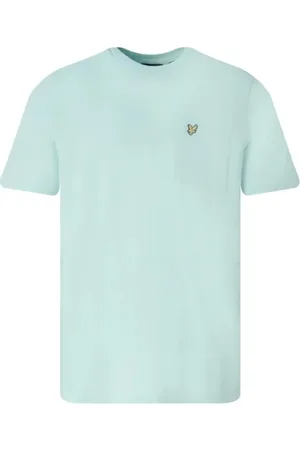 Lyle & Scott Hombre, Camisetas, Verde, Talla: S