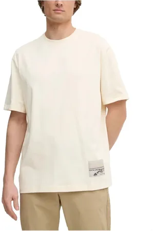 Calvin Klein Hombre, Camisetas, Blanco, Talla: XL