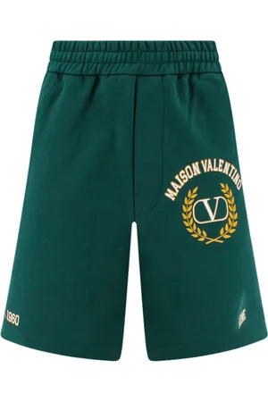 VALENTINO Hombre, Pantalones cortos, Verde, Talla: M